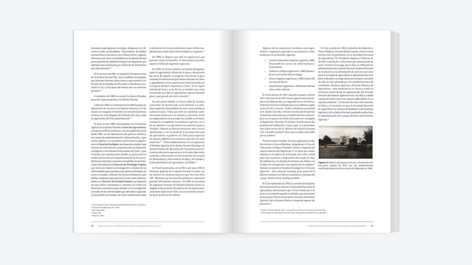 Universidad de Chile. Heredera de 150 años de enseñanza agronómica — detalle 1